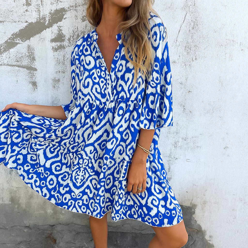 Emily™ | Elegant dress with V-neck