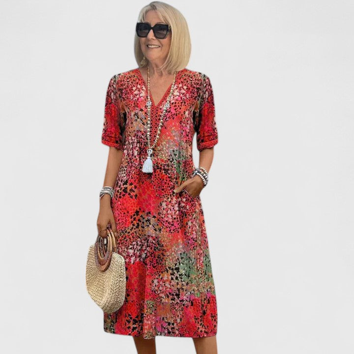Isolde™ | Stylish Midi Dress