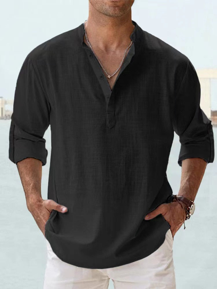 Vince | Breathable Linen Shirt